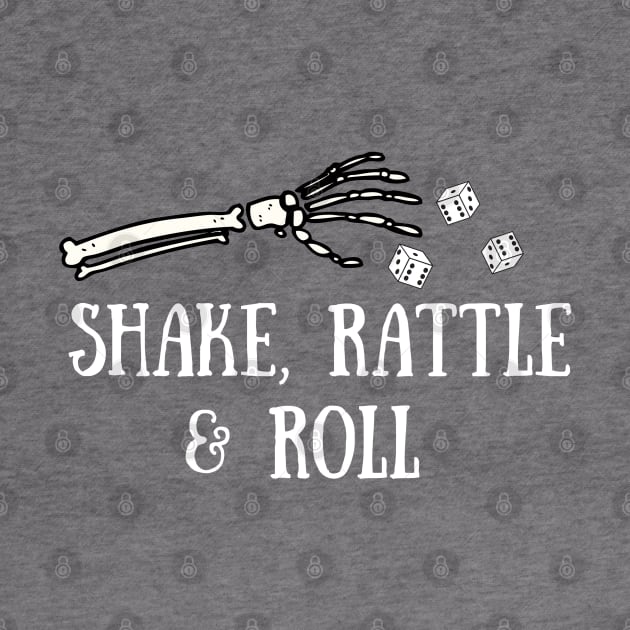 Shake Rattle and Roll Witches Buncoween Bunco Dice Game by MalibuSun